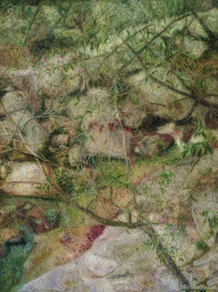 (5/8)《景·式0825》 肖芳凯 200x150cm 2008年 布面油画